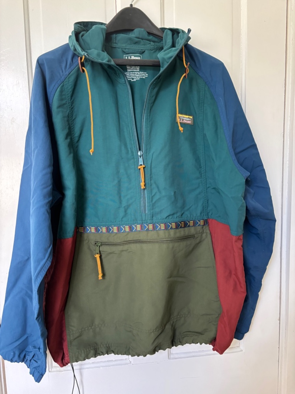 L.L.Bean Mountain Classic Anorak
 — Teal, Blue, Olive, Maroon Size XL